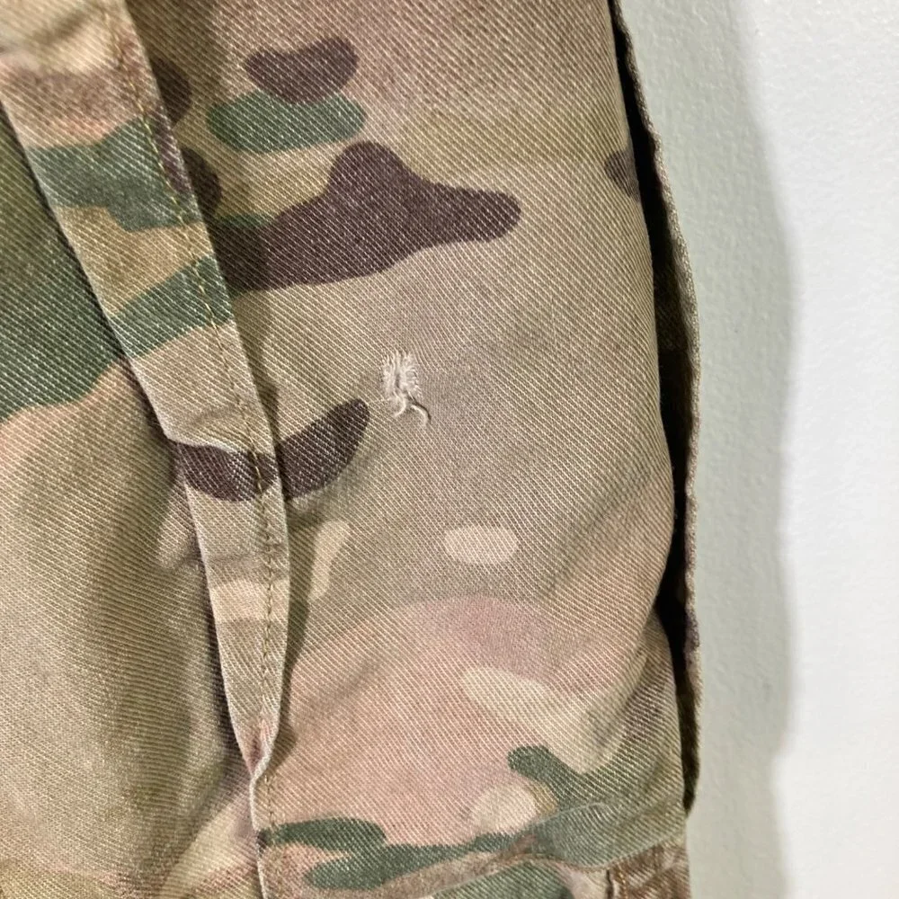Mens Army Combat Camo FR Tactical Pants Cargo 30 x‎ 33 Flaw
